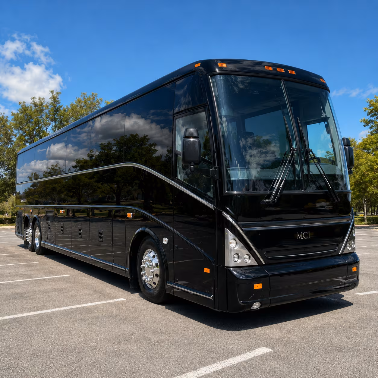 get a charter bus for niagara falls air reserve station personnel transfers