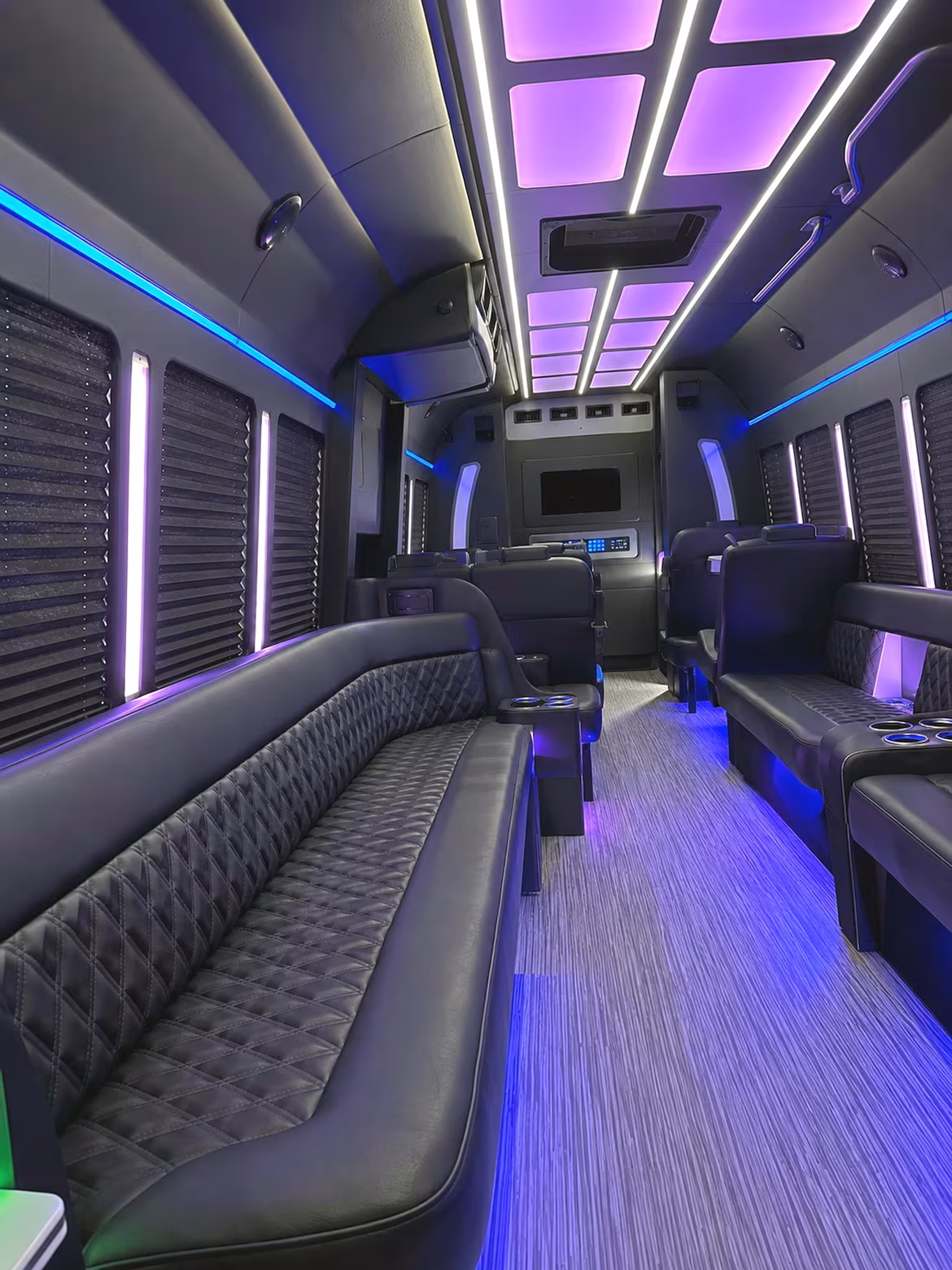 in rochester spring weather is no match for a prom party bus