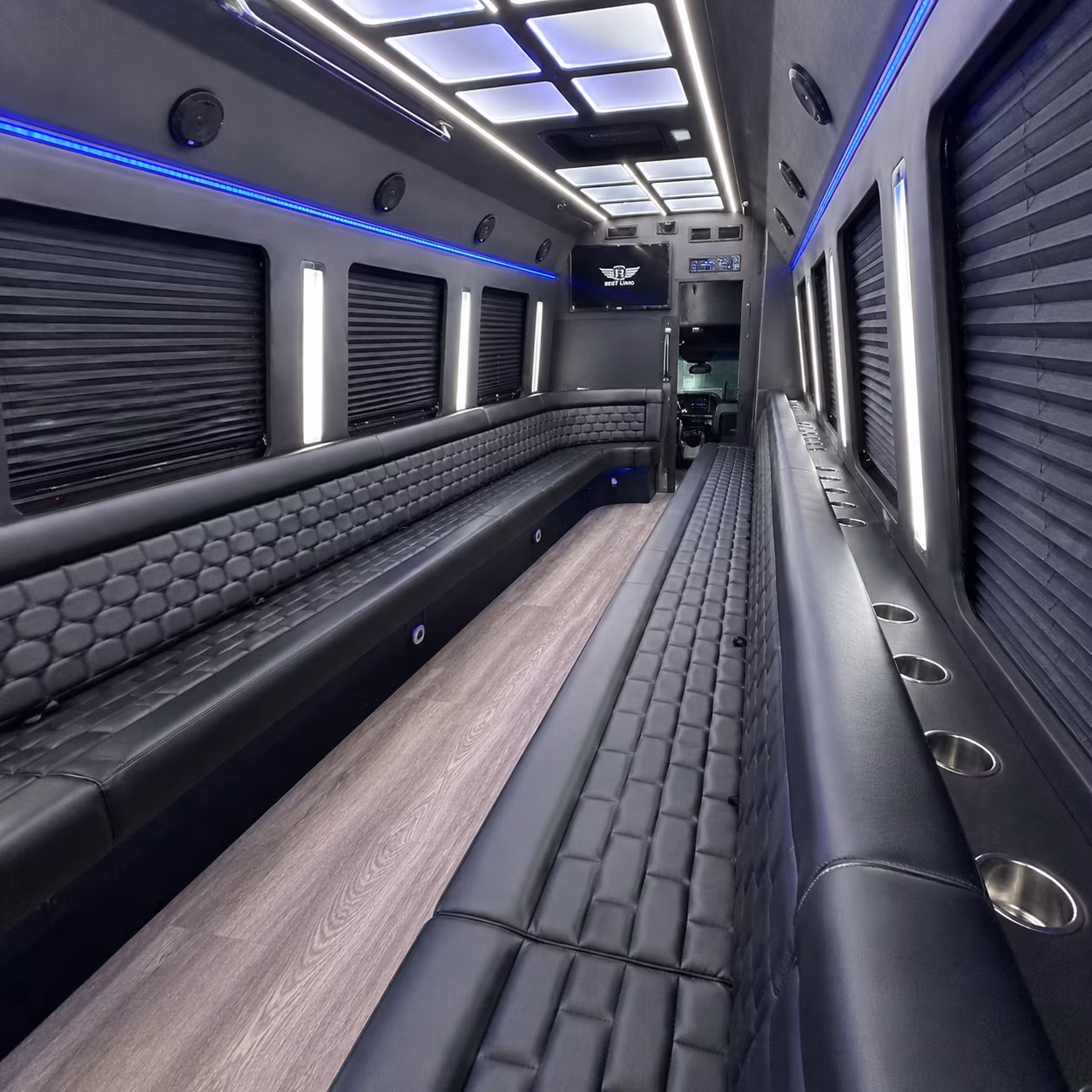 rochester party bus rentals inside